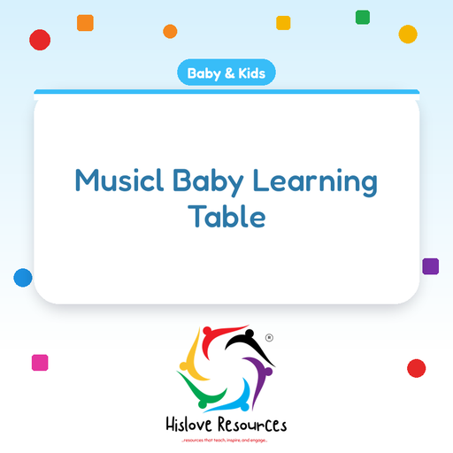 Musicl Baby Learning Table