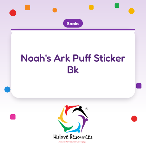Noah's Ark Puff Sticker Bk