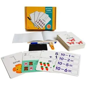 Number Activity Card ( Wipe & Clean)
