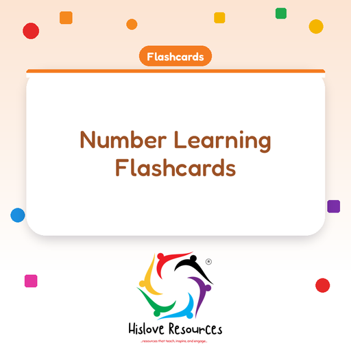 Number Learning Flashcards