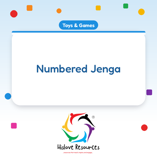 Numbered Jenga