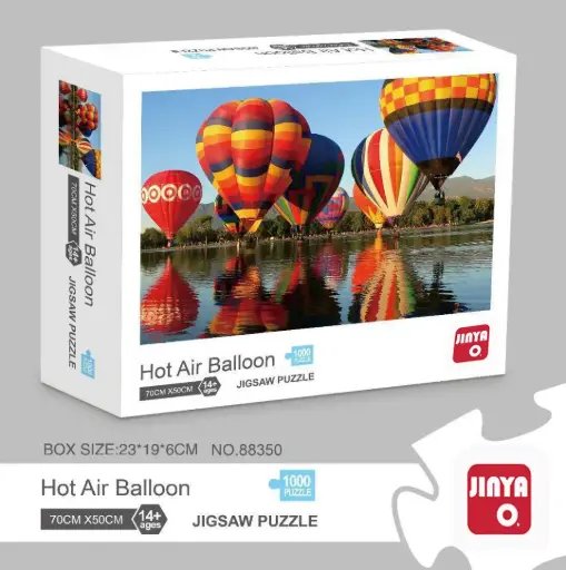 Hot Air Ballon (1000pcs Jigsaw Puzzle)
