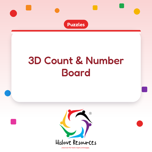 3D Count & Number Board