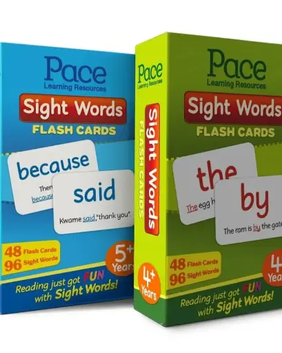 Pace Sightword 5yrs+
