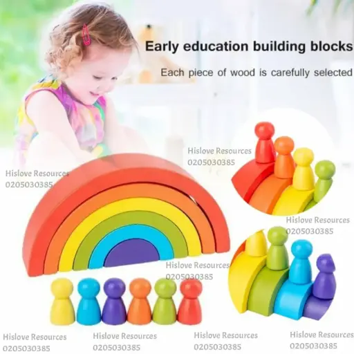 Rainbow Stacking Waldorf