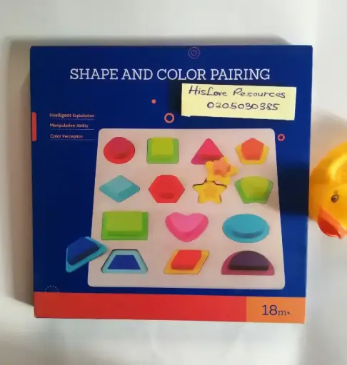 Shape & Colour Pairing Puzzle