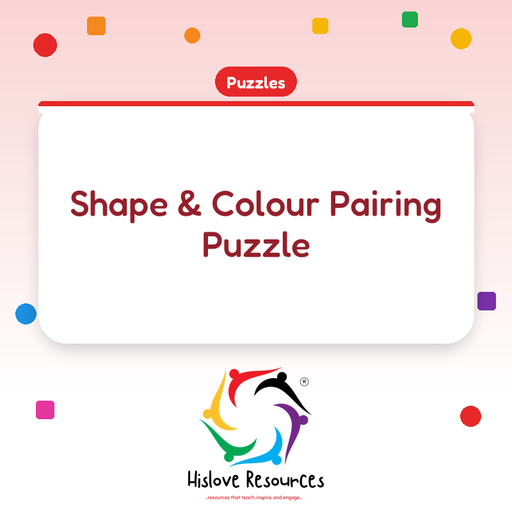 Shape & Colour Pairing Puzzle