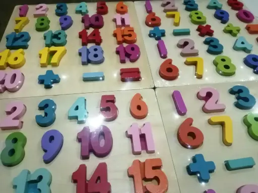 3D Number Board B/b