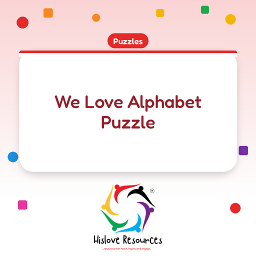 We Love Alphabet Puzzle