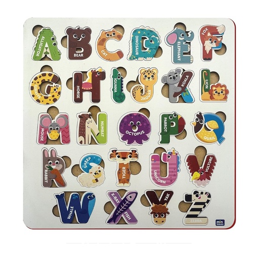 3D Picture Alphabet Board