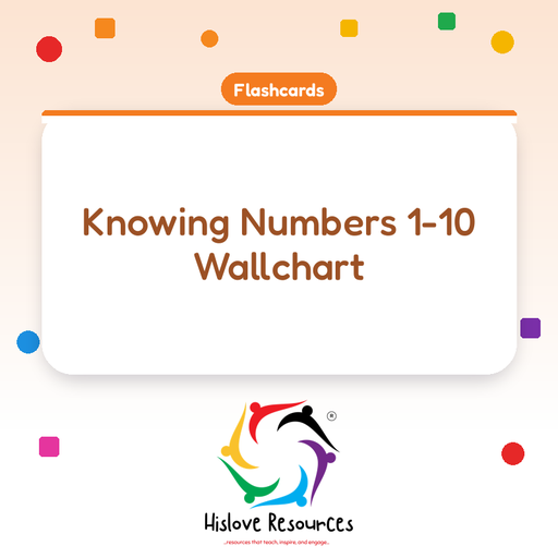 Knowing Numbers 1-10 Wallchart