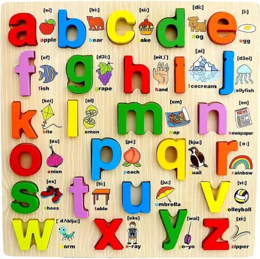 3D Picture Lowercase Board