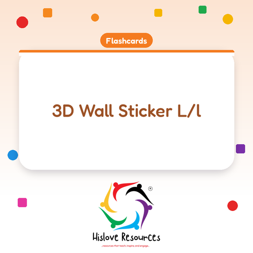 3D Wall Sticker L/l