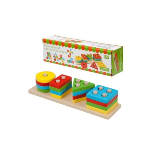 3D Shape Puzzle Board