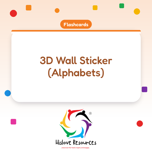 3D Wall Sticker (Alphabets)