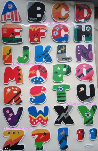 3D Wall Sticker (Alphabets)