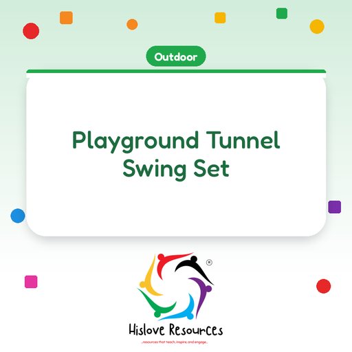Playground Tunnel Swing Set