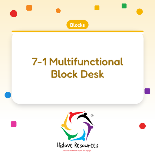 7-1 Multifunctional Block Desk