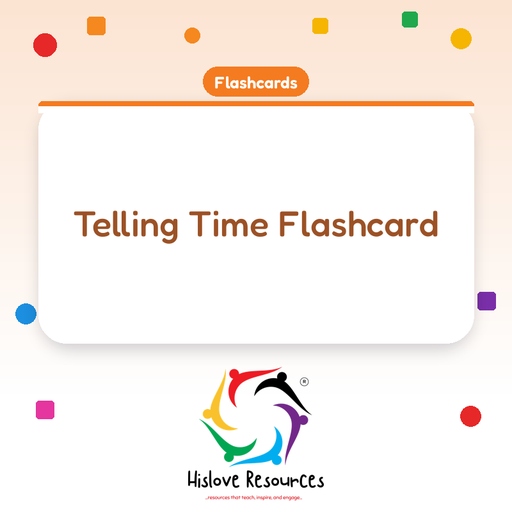 Telling Time Flashcard