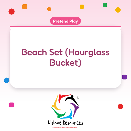 Beach Set (Hourglass Bucket)