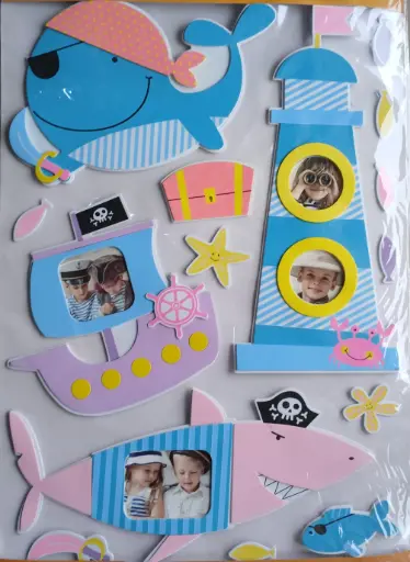 Pirate Frame Wall Sticker