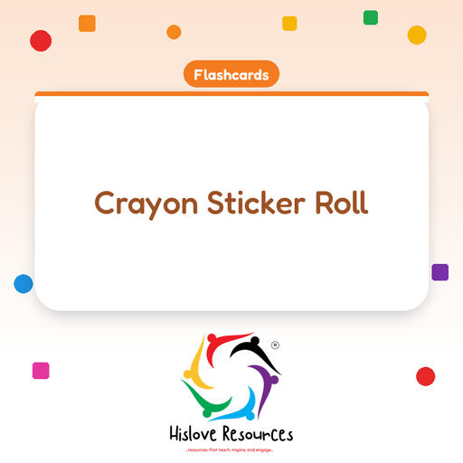 Crayon Sticker Roll