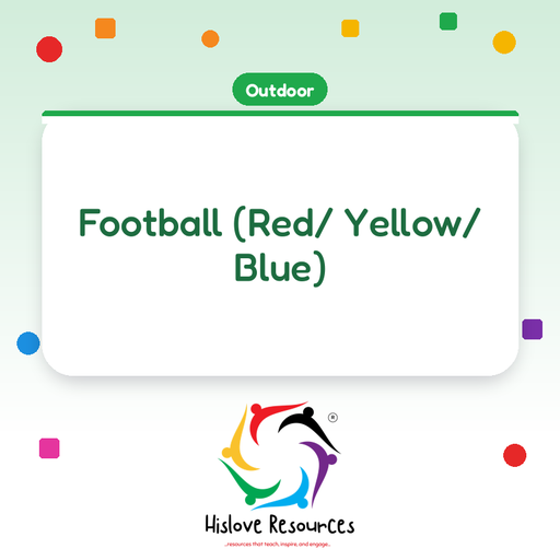 Football  (Red/ Yellow/ Blue)