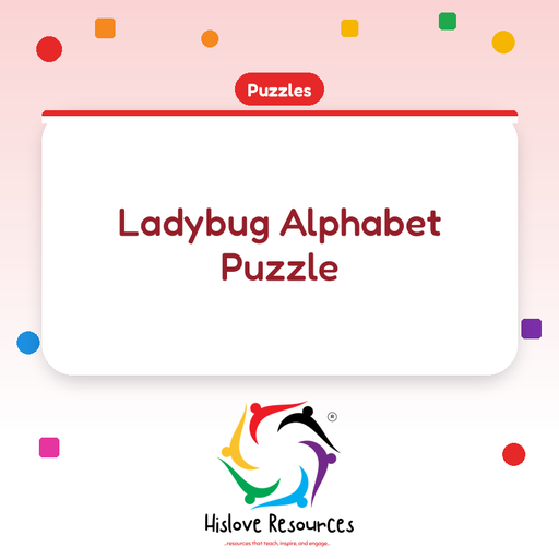 Ladybug  Alphabet Puzzle