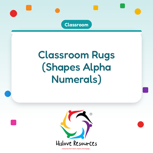 Classroom Rugs (Shapes Alpha Numerals)