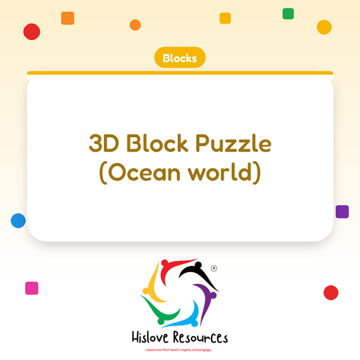 3D Block Puzzle (Ocean world)