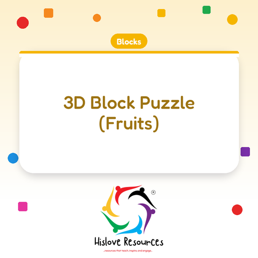 3D Block Puzzle (Fruits)