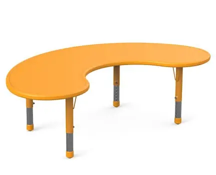 Adjustable Crescent Table (Orange) 