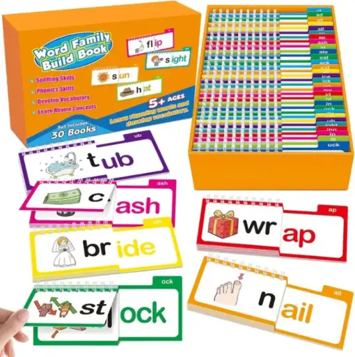 Word Family Flip Books