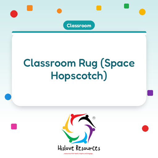 Classroom  Rug (Space Hopscotch)