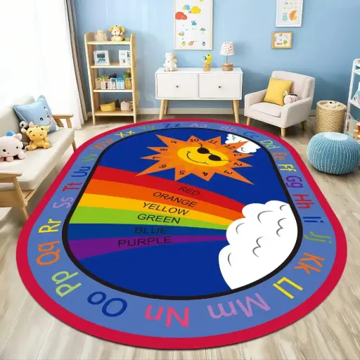 Classroom Rug (Rainbow)