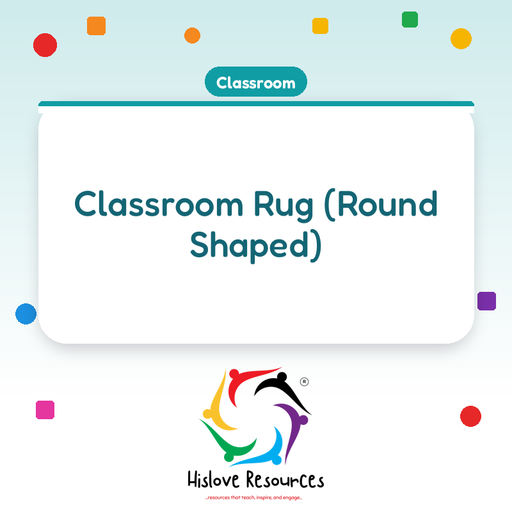 Classroom Rug  (Round Shaped)