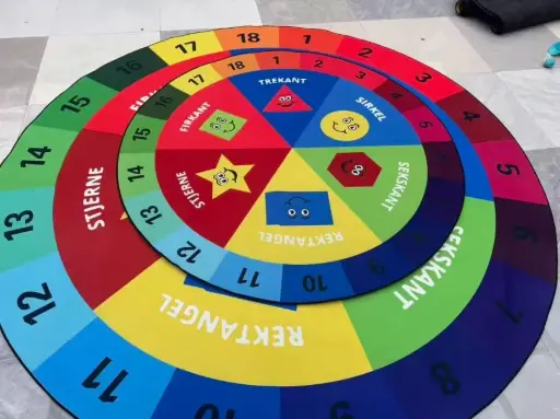Classroom Rug  (Round Shaped)