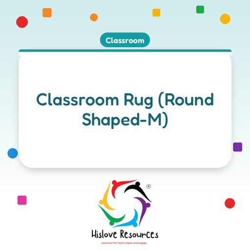 Classroom Rug  (Round Shaped-M)