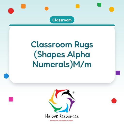 Classroom Rugs (Shapes Alpha Numerals)M/m