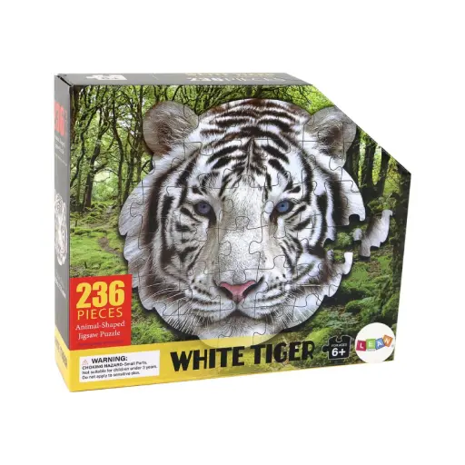 236pcs Animal Shaped Jigsaw Puzzle( Tiger) 